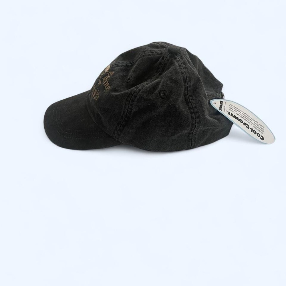 Vintage-style baseball cap with embroidered skull by Adams - Picture 2 of 7